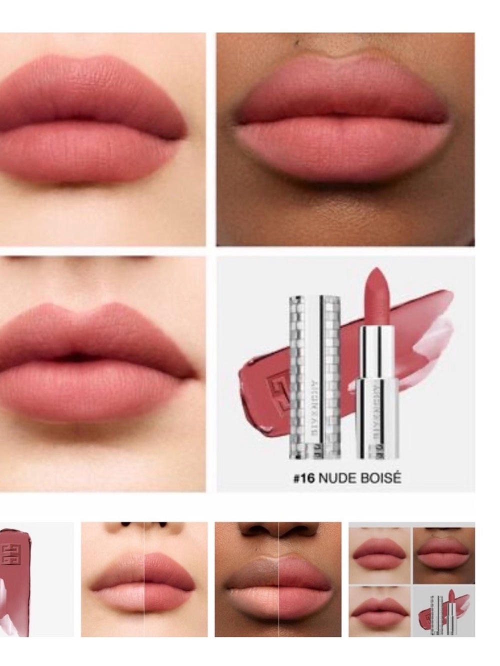 Givenchy Le Rouge Matte Lipstick - Nude Boisé Pink Nude